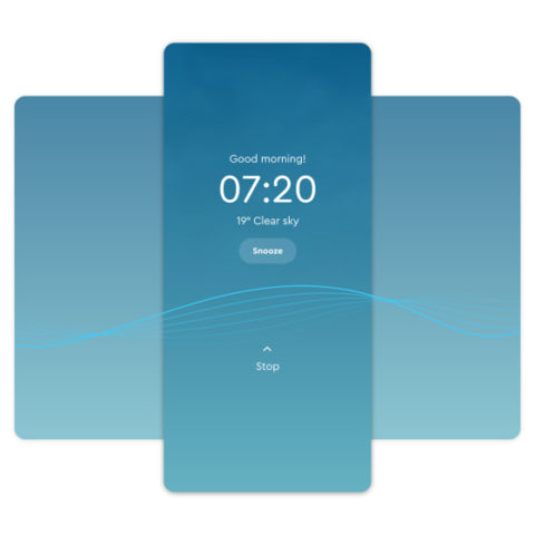 Sleep Cycle - Wake up screen