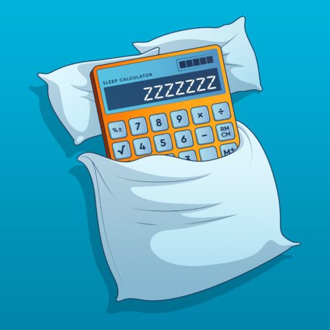 visual representing a sleep calculator- how much sleep you need