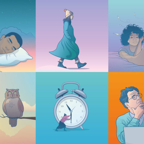 World Sleep day 2022 - visual representing best practices for better sleep