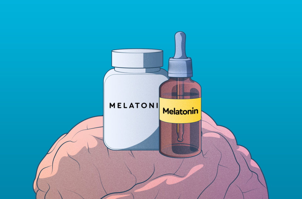 visual of 2 melatonin jars