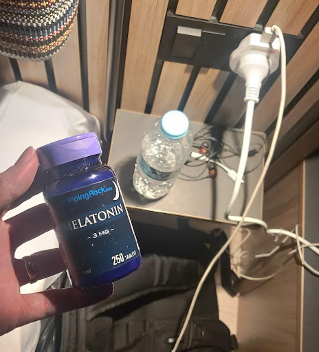 melatonin jar for jet lag